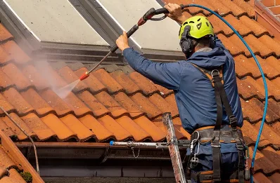 Démoussage et hydrofuge de toiture à Montsalier